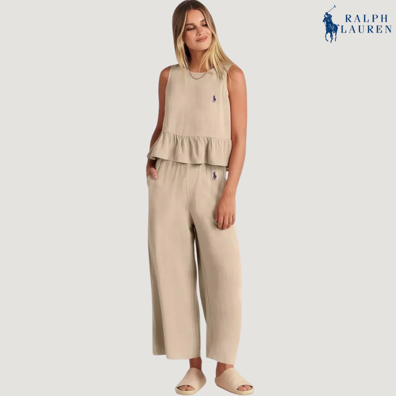 ᏒᎪᏞᏢᎻ ᏞᎪՍᏒЕΝ - Rüschenträger Zweiteiliges Set