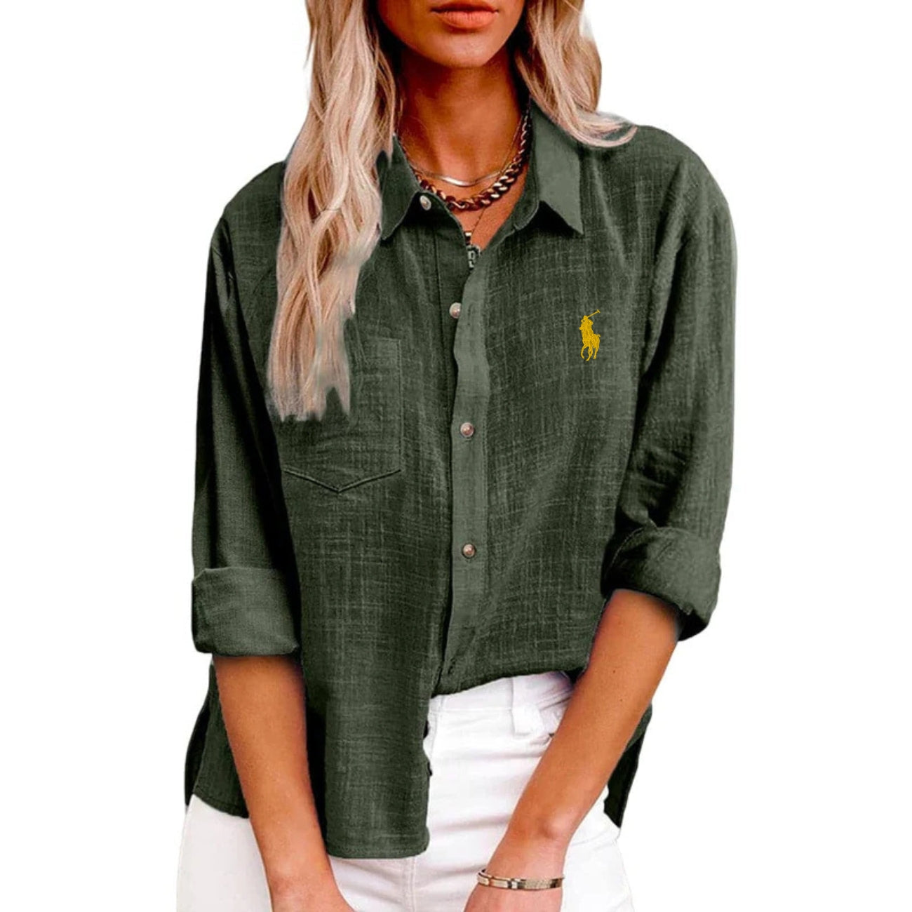 ᏒᎪᏞᏢᎻ ᏞᎪՍᏒЕΝ - Leinenhemd