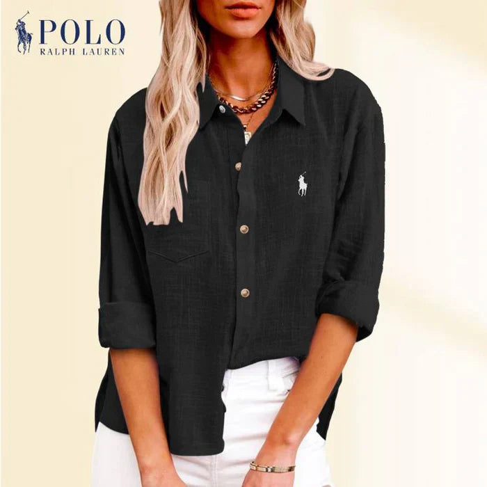 ᏒᎪᏞᏢᎻ ᏞᎪՍᏒЕΝ - Damen Polo Hemd