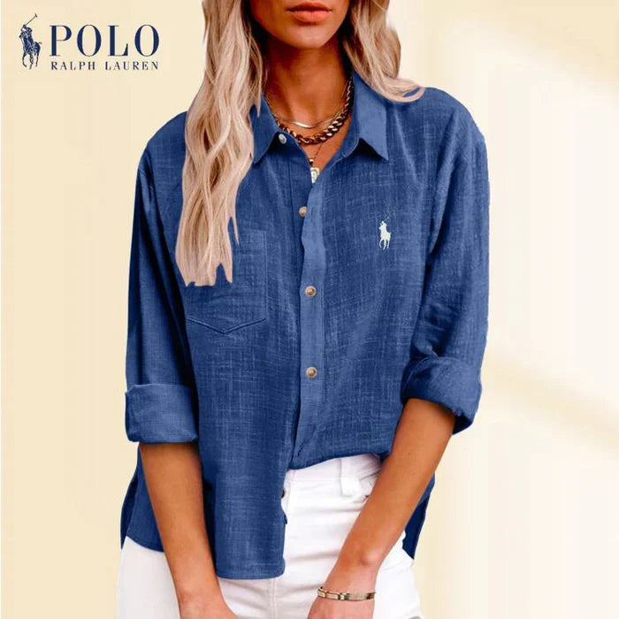 ᏒᎪᏞᏢᎻ ᏞᎪՍᏒЕΝ - Damen Polo Hemd