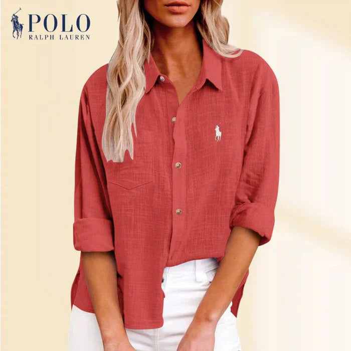ᏒᎪᏞᏢᎻ ᏞᎪՍᏒЕΝ - Damen Polo Hemd