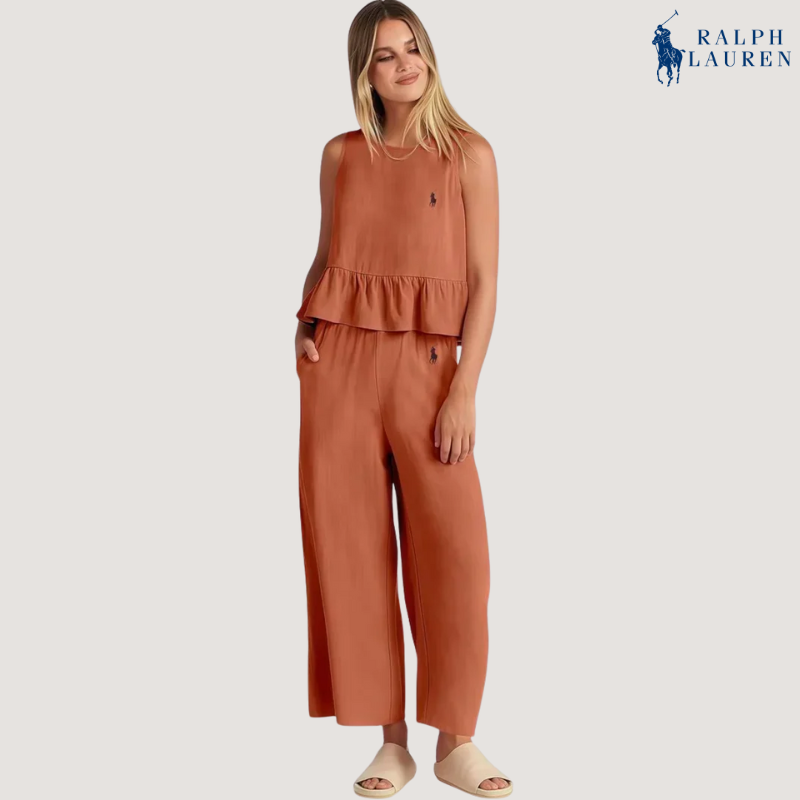 ᏒᎪᏞᏢᎻ ᏞᎪՍᏒЕΝ - Rüschenträger Zweiteiliges Set