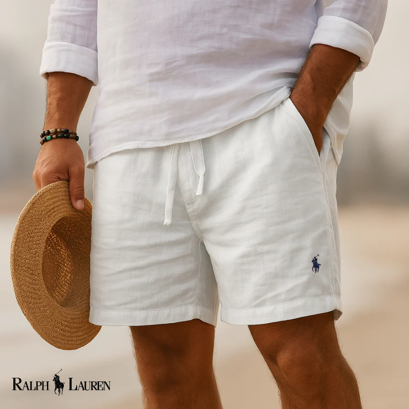 RALPH LAUREN - Leinen-Shorts