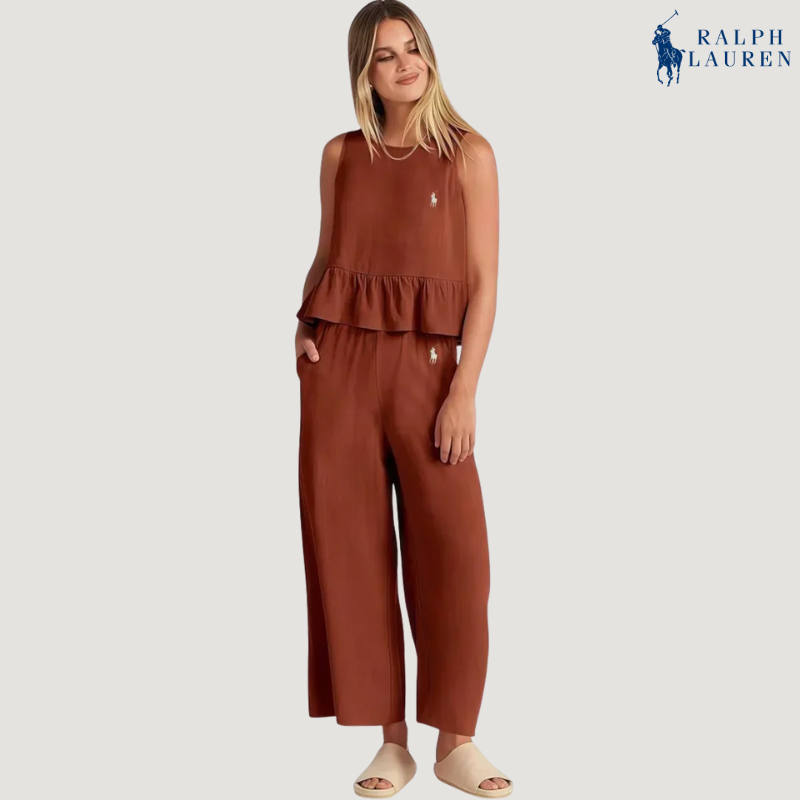 ᏒᎪᏞᏢᎻ ᏞᎪՍᏒЕΝ - Rüschenträger Zweiteiliges Set