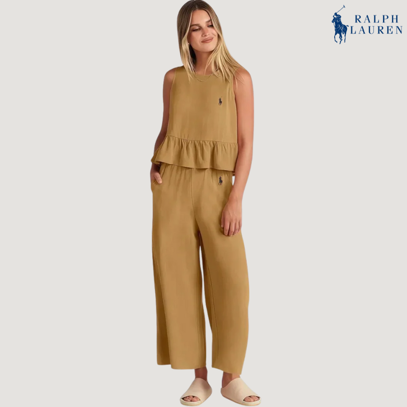 ᏒᎪᏞᏢᎻ ᏞᎪՍᏒЕΝ - Rüschenträger Zweiteiliges Set