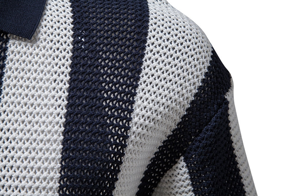 Ꮢalph Ⅼauren - Gestreiftes Polohemd für Männer