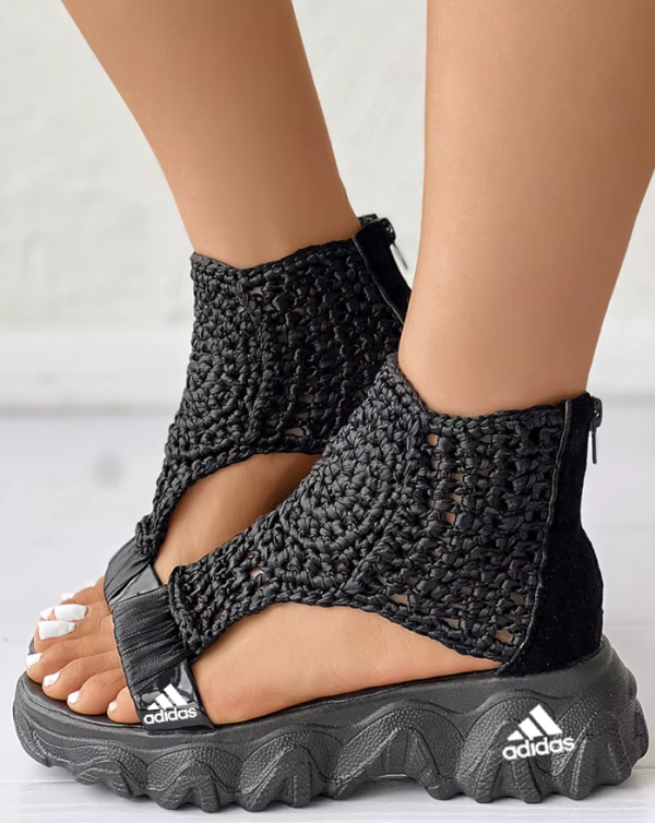 аⅾіⅾаѕ – Strick Keilabsatzsandalen