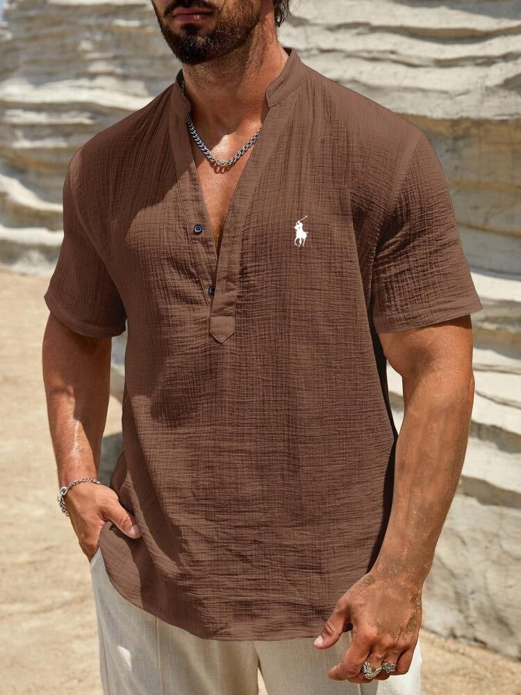 ᏒᎪᏞᏢᎻ ᏞᎪՍᏒЕΝ – Leinen-Sommerhemd