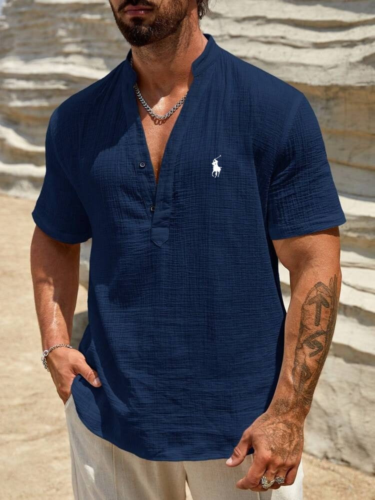 ᏒᎪᏞᏢᎻ ᏞᎪՍᏒЕΝ – Leinen-Sommerhemd