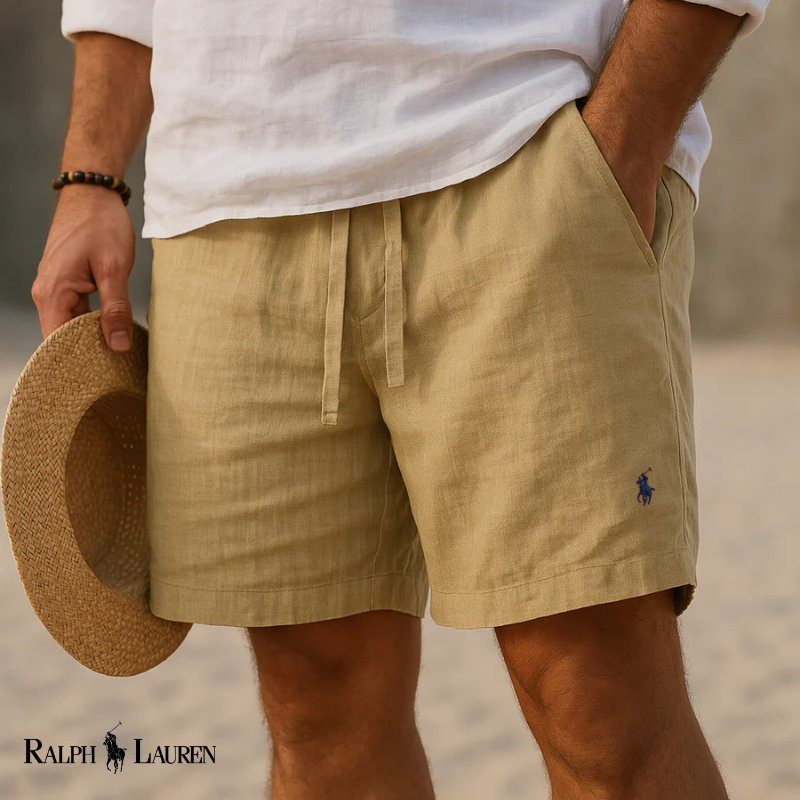 RALPH LAUREN - Leinen-Shorts