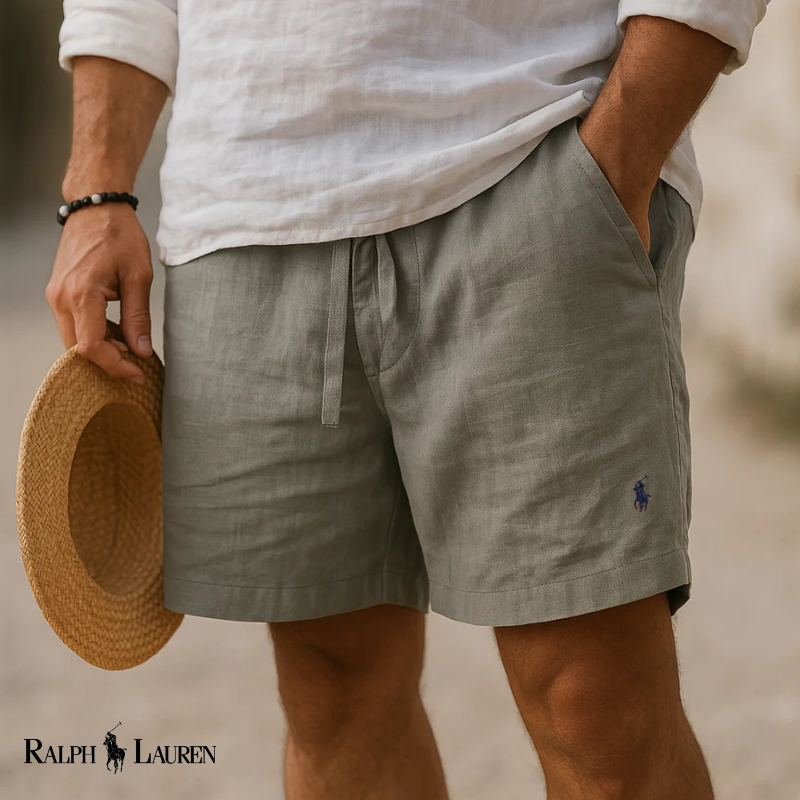 RALPH LAUREN - Leinen-Shorts