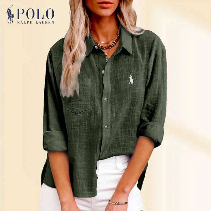 ᏒᎪᏞᏢᎻ ᏞᎪՍᏒЕΝ - Damen Polo Hemd