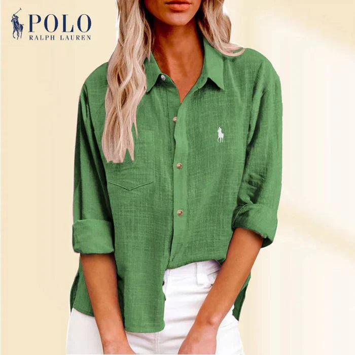 ᏒᎪᏞᏢᎻ ᏞᎪՍᏒЕΝ - Damen Polo Hemd