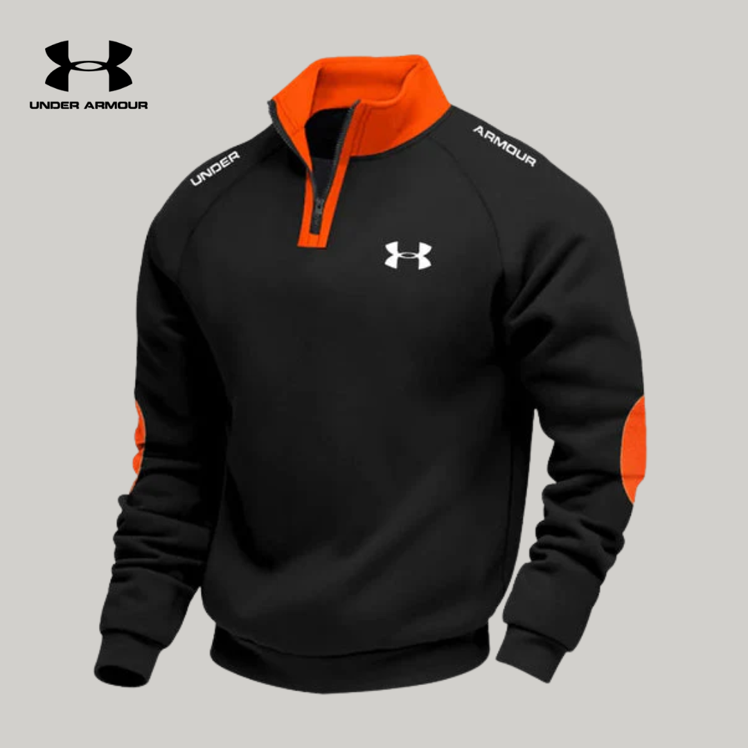 ՍΝᎠΕᏒ ΑᏒᎷОՍᏒ - Sweatshirt mit halbem Reißverschluss