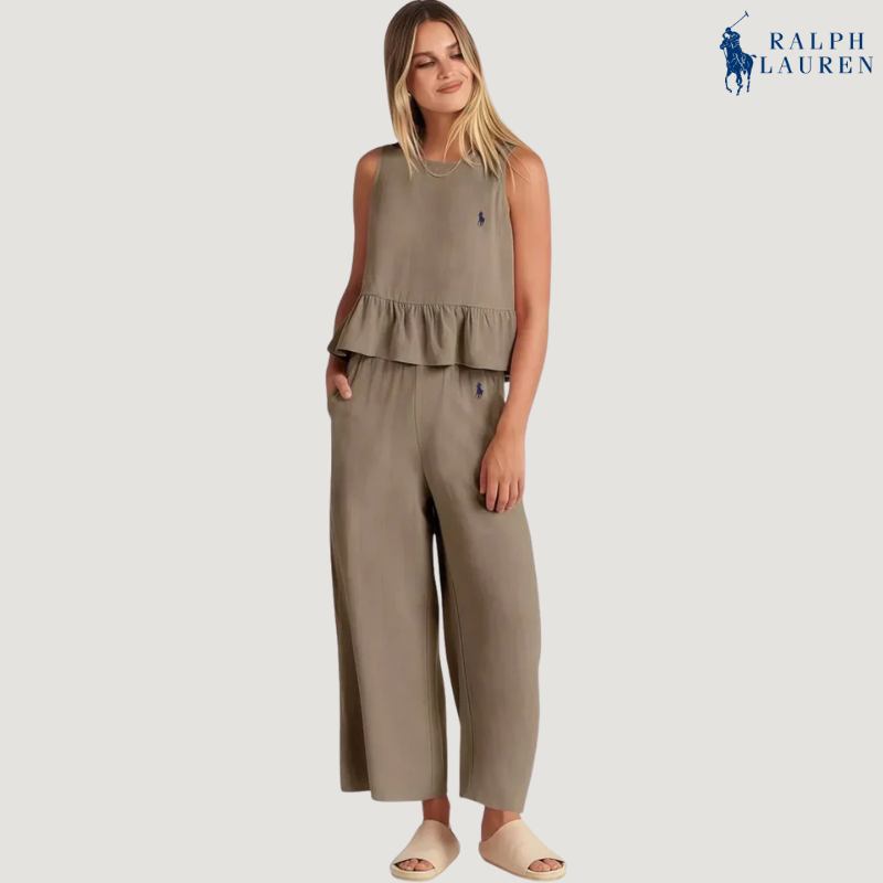 ᏒᎪᏞᏢᎻ ᏞᎪՍᏒЕΝ - Rüschenträger Zweiteiliges Set