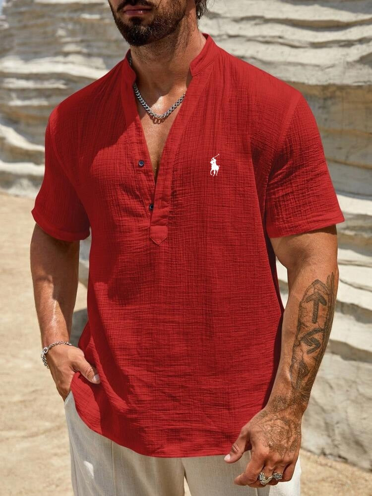 ᏒᎪᏞᏢᎻ ᏞᎪՍᏒЕΝ – Leinen-Sommerhemd